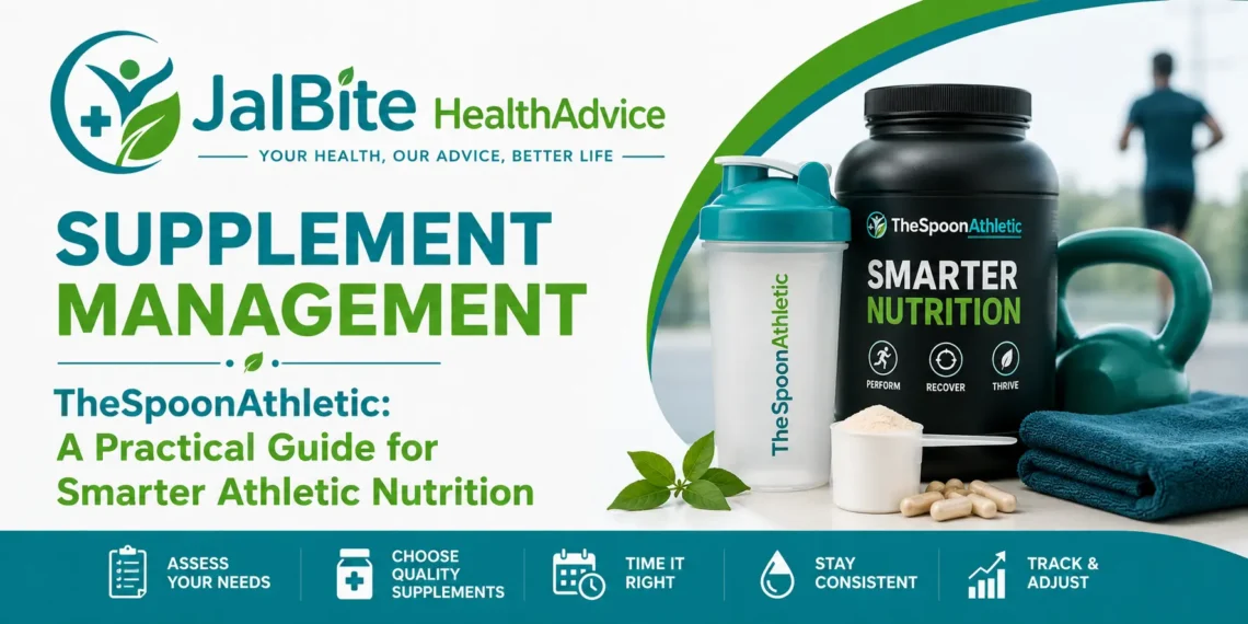 Supplement Management TheSpoonAthletic